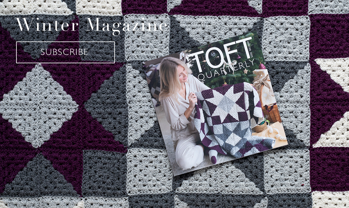 TOFT Quarterly magazine pattern subscription winter